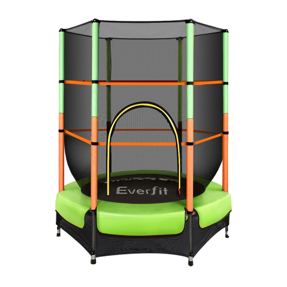 4.5ft Kids Trampolines - Green