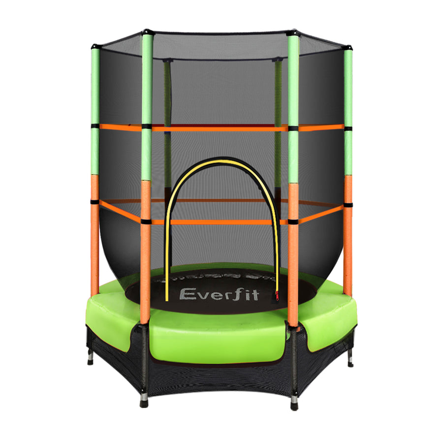4.5ft Kids Trampolines - Green