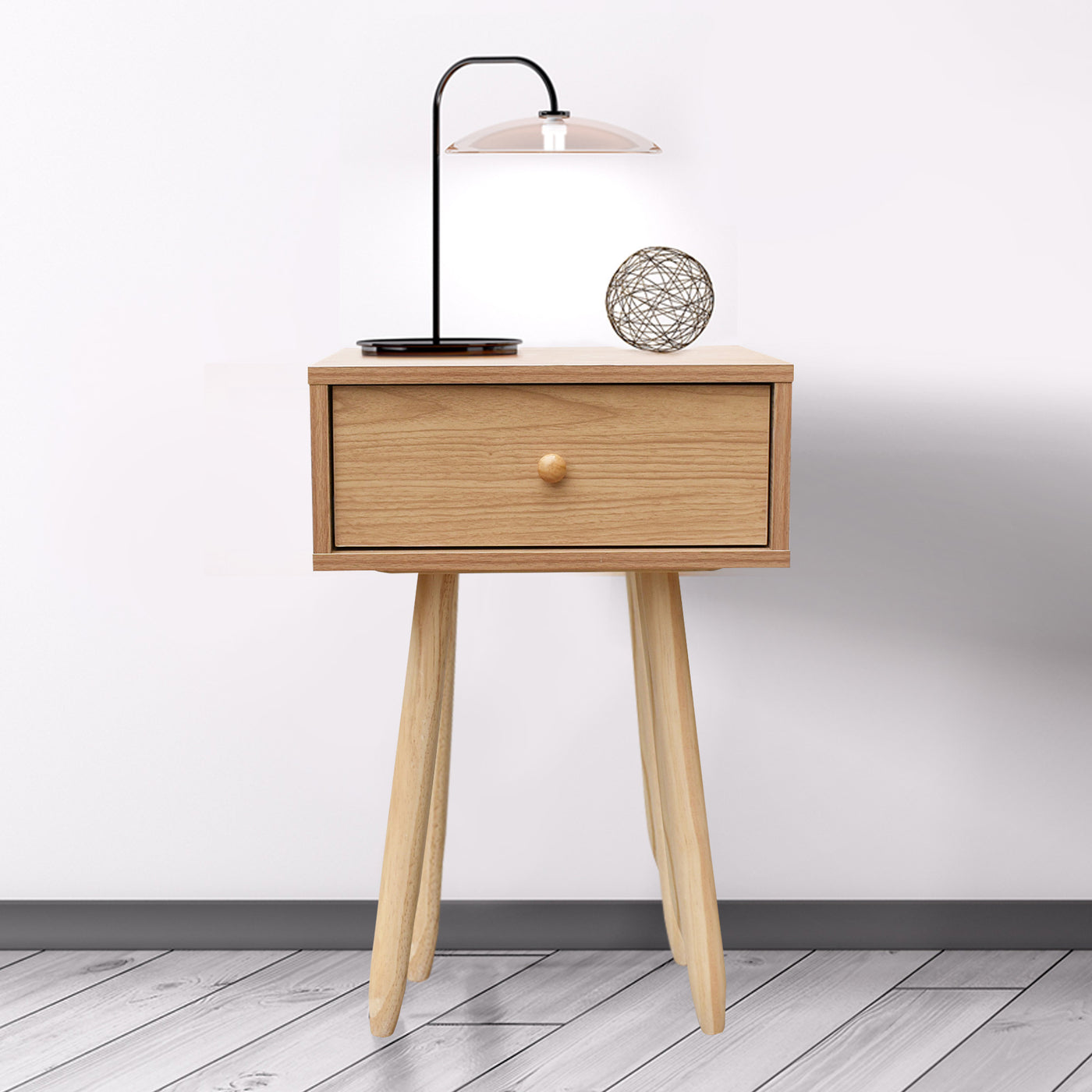 Bedside Table Drawers Nightstand Unit Cabinet Storage