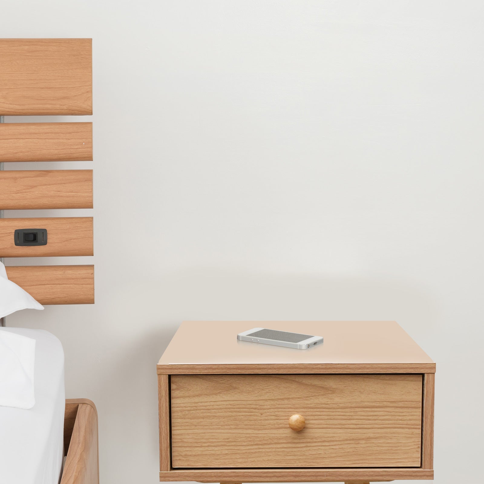 Bedside Table Drawers Nightstand Unit Cabinet Storage