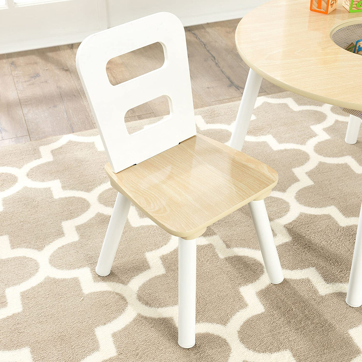 Round Table and 2 Chair Set