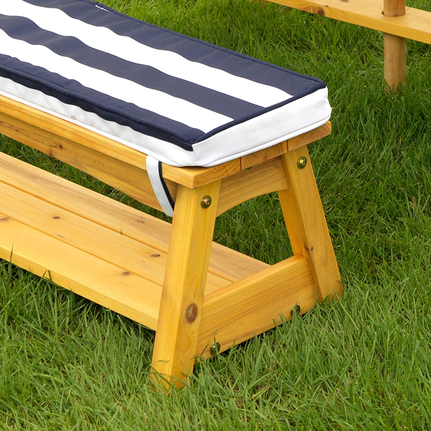 Kids Outdoor Table and Chairs Picnic Bench Set Umbrella Water Sand Pit Box