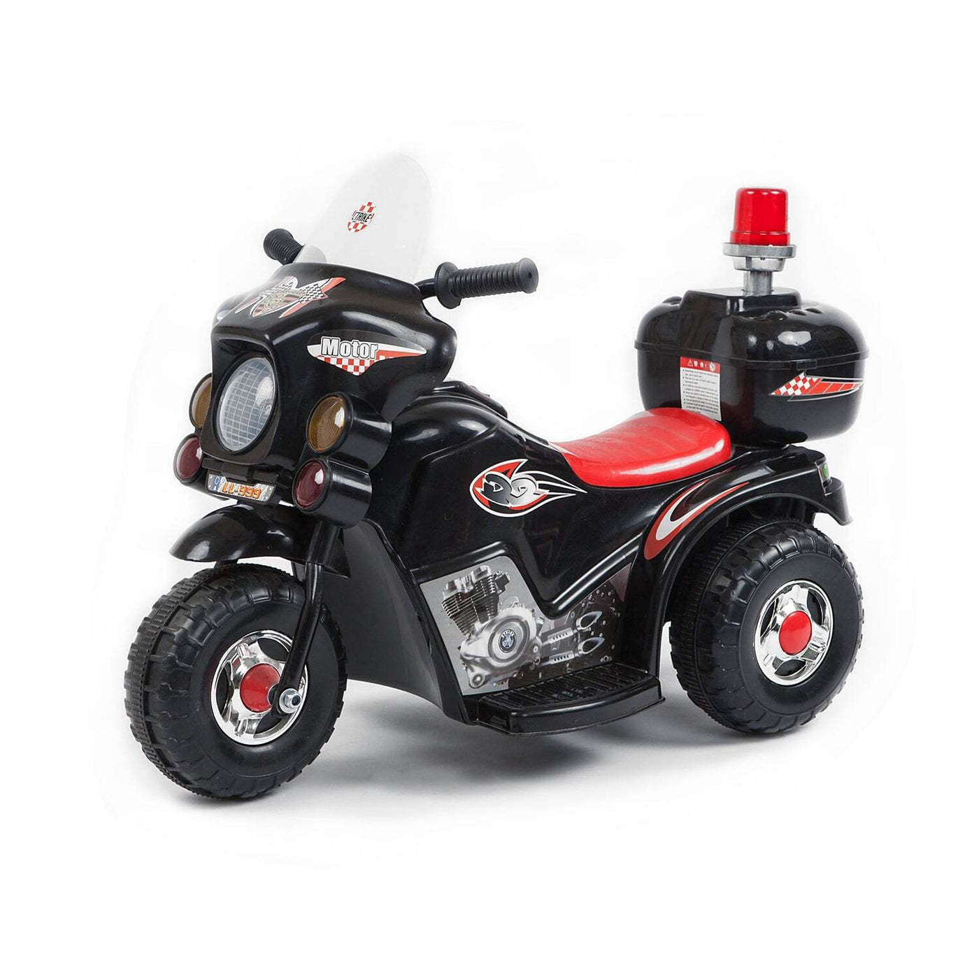 Electric Ride-on Motorcycle Black
