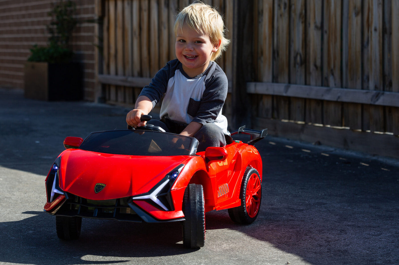 Ferrari Inspired 12V Ride-on Electric Car Red
