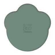 Remi Silicone Divider Plate - Olive Green