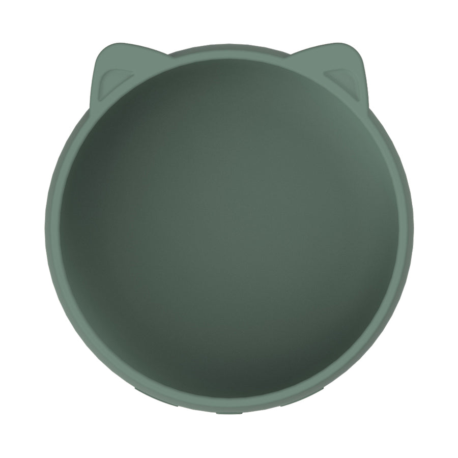 Silicone Bowl -Olive Green