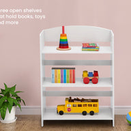 Kids Furniture Bookshelf  White