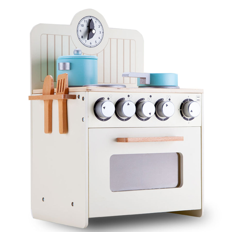 Wooden Kitchen Toy Pretend Play Set - SM Everyday Living