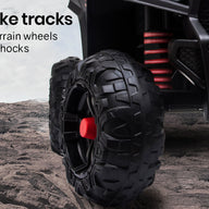 KIDS Electric Ride On ATV Quad Bike Red and Black