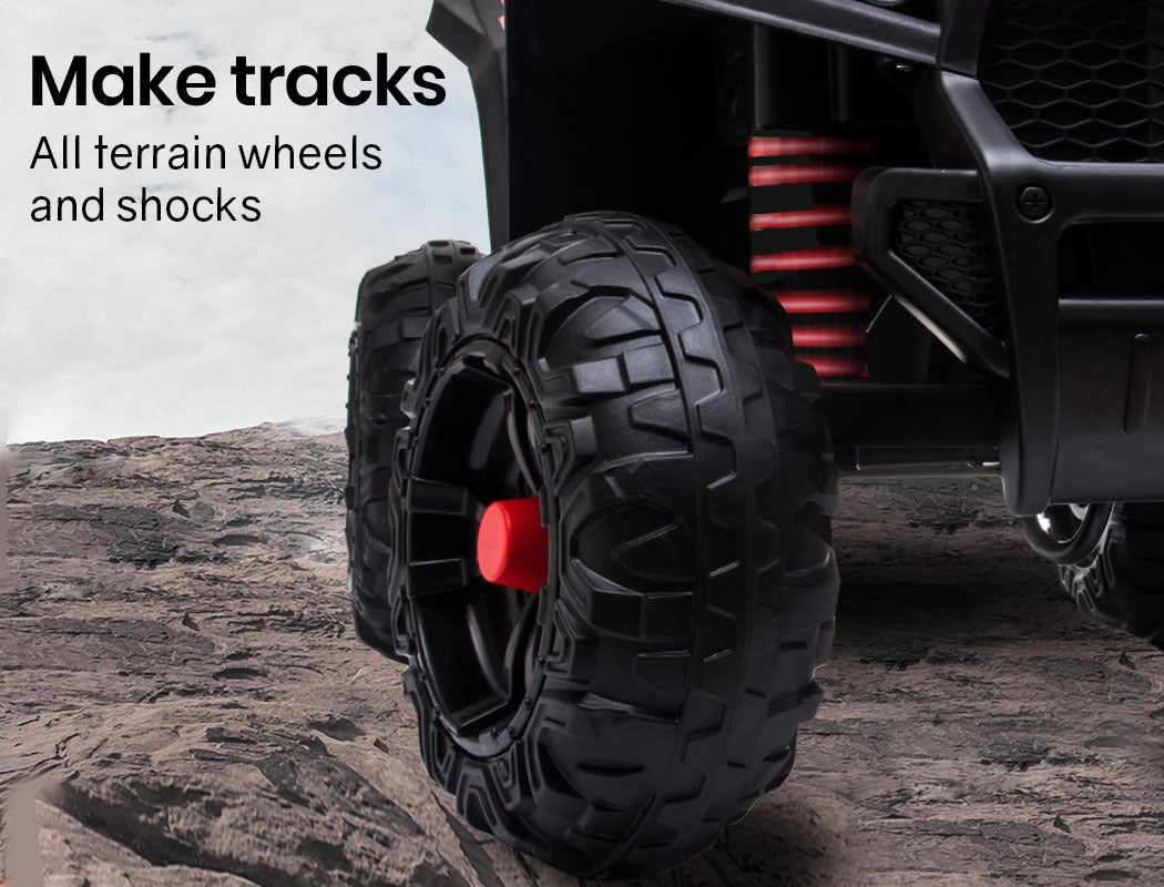 KIDS Electric Ride On ATV Quad Bike Red and Black