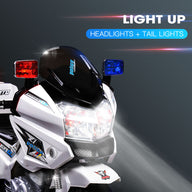 Electric Ride-On Motorcycle Police Patrol