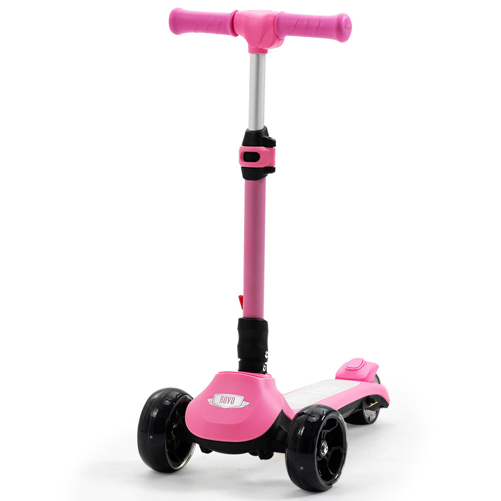 Kids 3-Wheel Electric Scooter  Pink