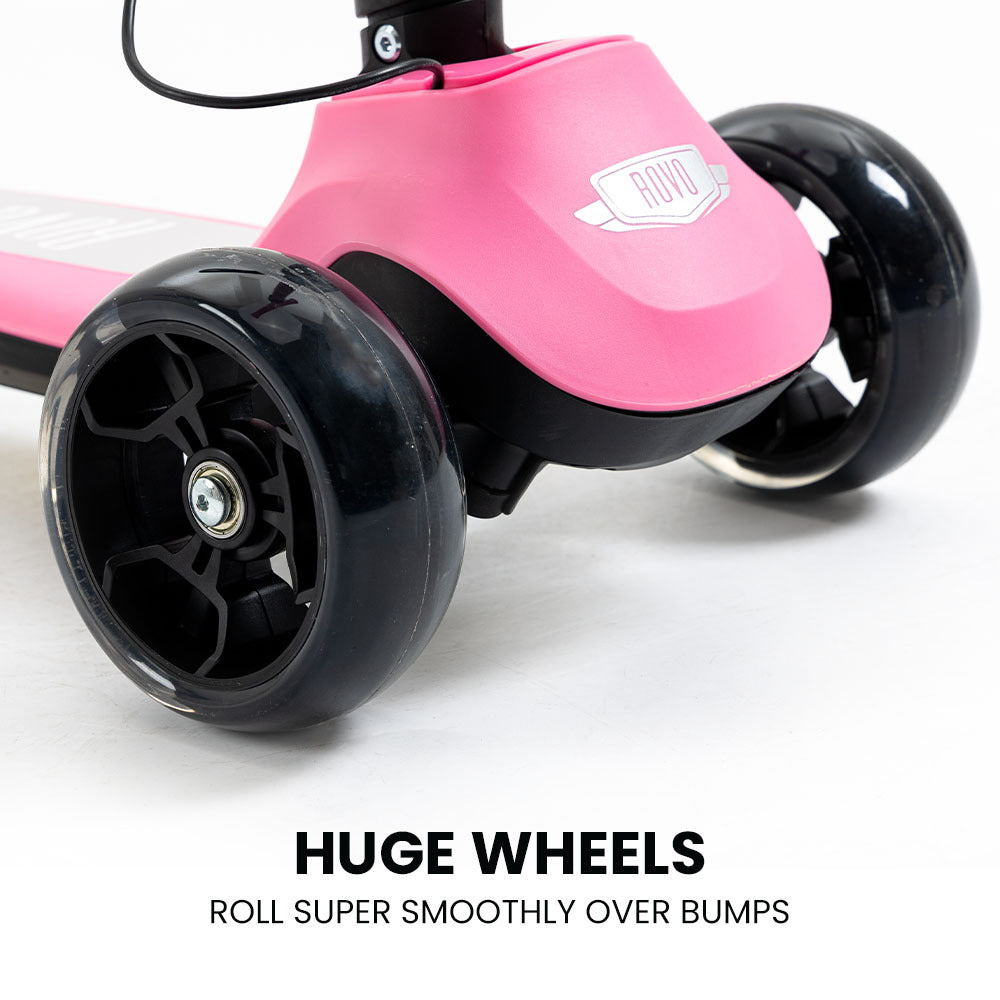 Kids 3-Wheel Electric Scooter  Pink