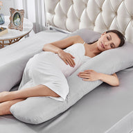 Pregnancy/Maternity/Nursing Pillow with Pillowcase (Grey)