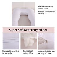 Pregnancy/Maternity/Nursing Pillow with Pillowcase (Purple)