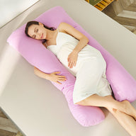 Pregnancy/Maternity/Nursing Pillow with Pillowcase (Purple)