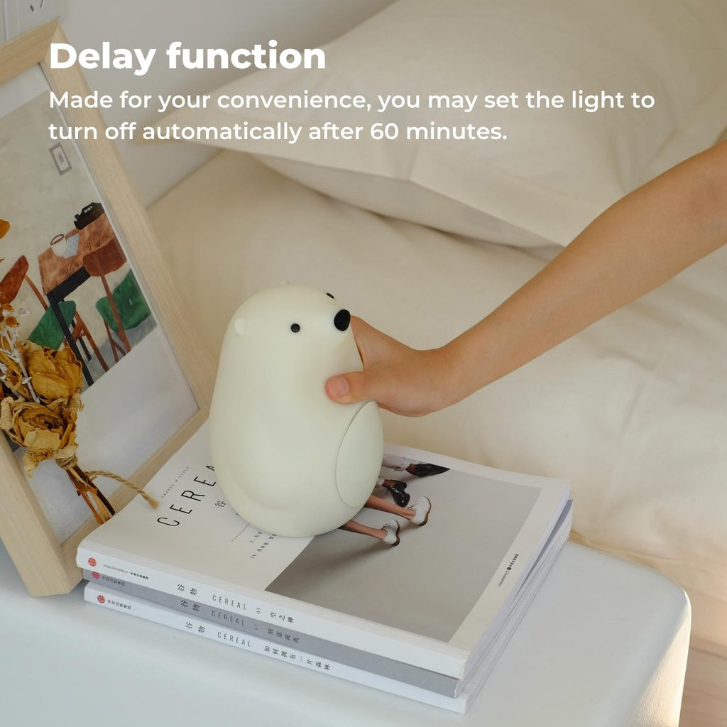 Muid Wake Up Bear White HM-105-MUID