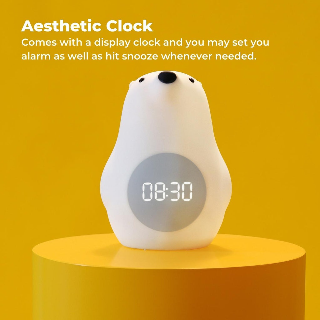 Muid Wake Up Bear White HM-105-MUID