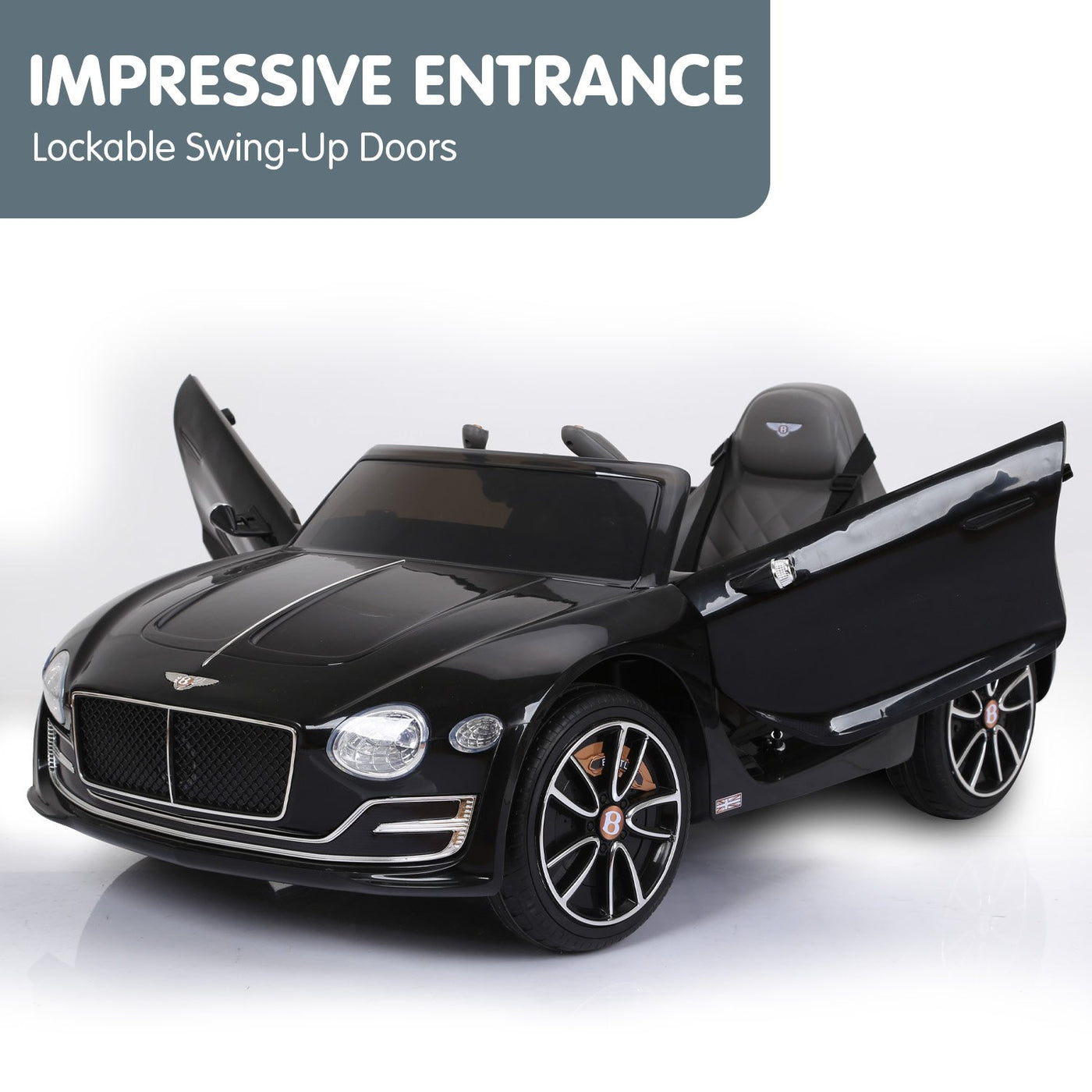 Bentley Speed 6E Electric Kids Ride On Car Black