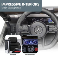 Mercedes Benz AMG G63 Kids Ride On Electric Car - White