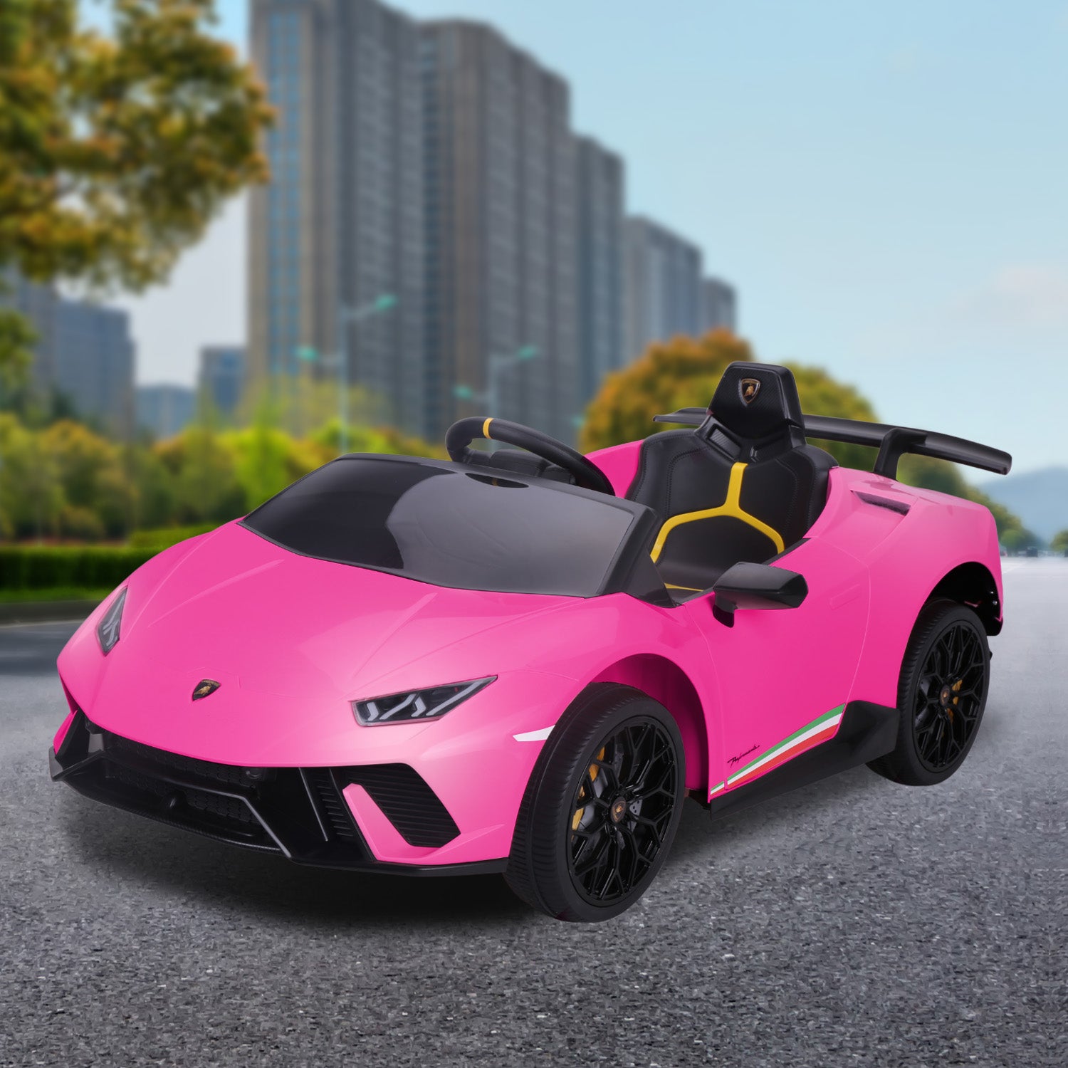 Kahuna Lamborghini  Electric Ride On Car  - Pink