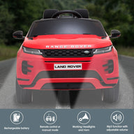 Land Rover Electric Ride On Car Remote Control - Red