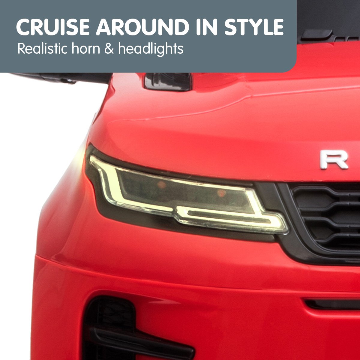Land Rover Electric Ride On Car Remote Control - Red