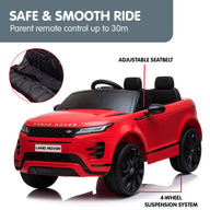 Land Rover Electric Ride On Car Remote Control - Red