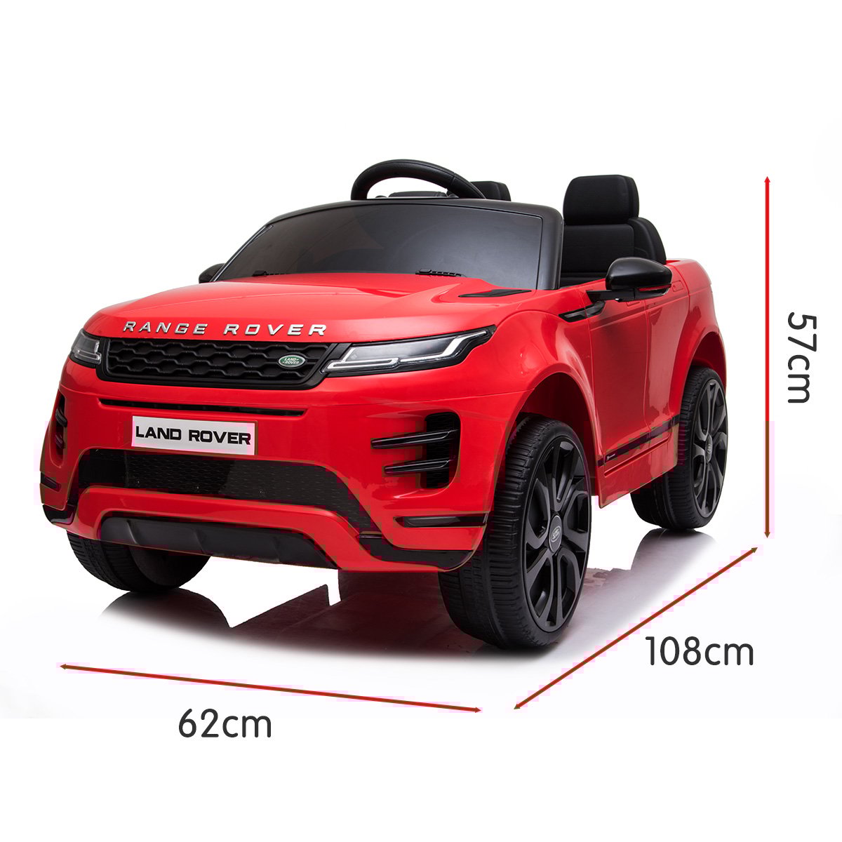 Land Rover Electric Ride On Car Remote Control - Red