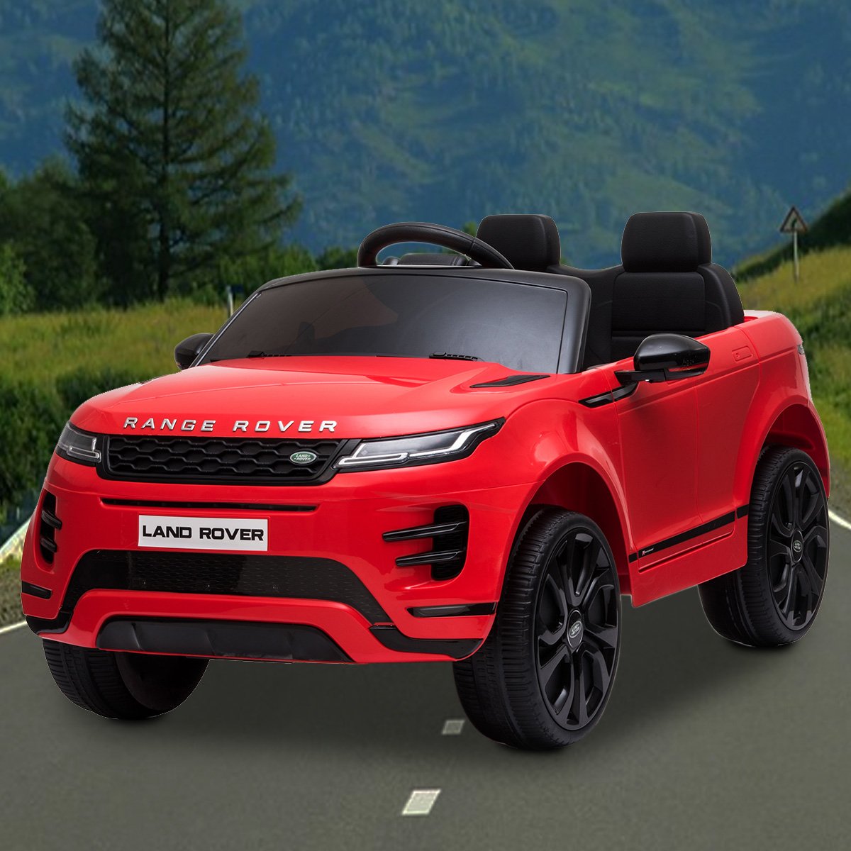 Land Rover Electric Ride On Car Remote Control - Red