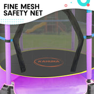 4.5ft Trampoline - Blue / Purple