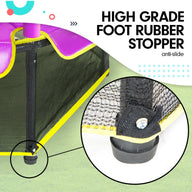 4.5ft Trampoline - Blue / Purple