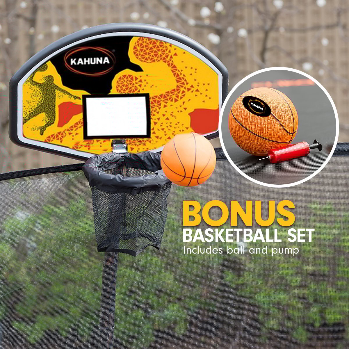 6ft X 9ft Rectangular Trampoline - Rainbow