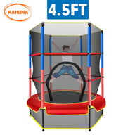 4.5ft Trampoline - Red