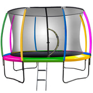 14ft Trampoline - Rainbow