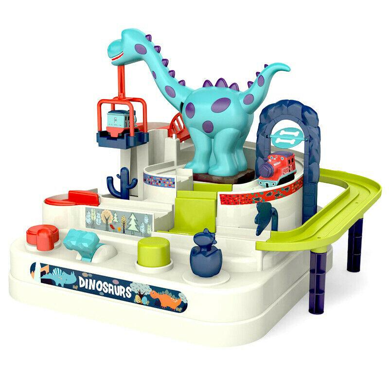 Dinosaur Car Toy Educational Car Vehicle Track Adventure Game Toy Kids Gift - SM Everyday Living