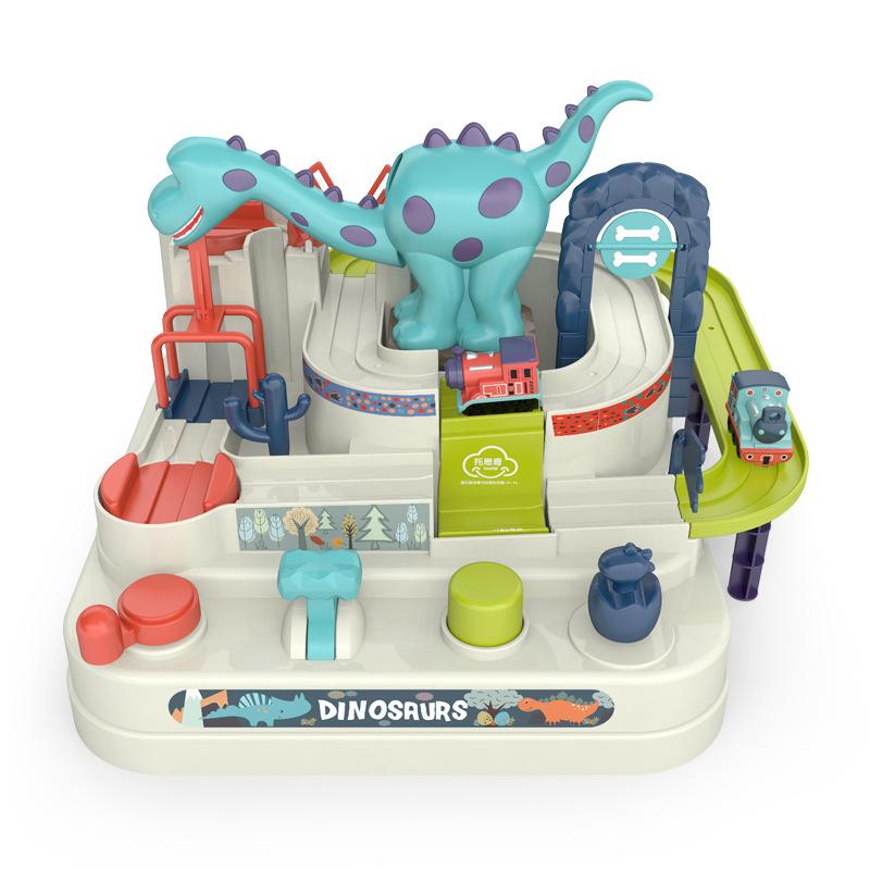 Dinosaur Car Toy Educational Car Vehicle Track Adventure Game Toy Kids Gift - SM Everyday Living