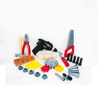 Toy Power Workbench, Kids Power Tool Bench Construction Set with Tools and Electric Drill - SM Everyday Living