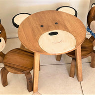 Children's furniture Set Bear Table and 2 Chairs