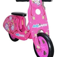 Kidzamo Maria Pink Wooden Balance Scooter 12" for Kids