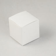 10 Pack of White 5x5x8cm Square Cube Card Gift Box