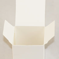 10 Pack of White 5x5x8cm Square Cube Card Gift Box