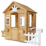 Kids Teddy  Cubby House Natural