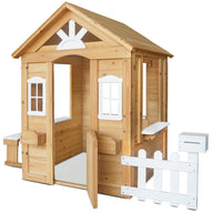 Kids Teddy  Cubby House Natural