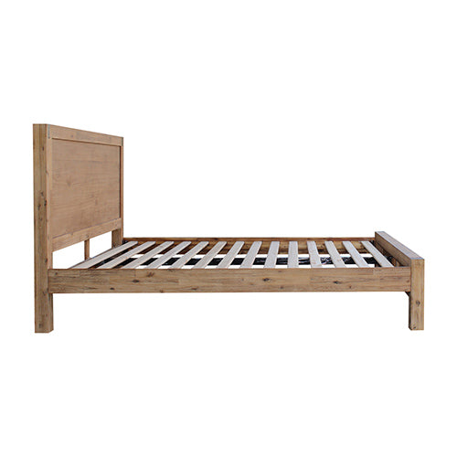 Bed Frame Double Size in Solid Wood Oak