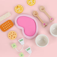 Kids Wooden Kitchen Tea Set Pretend Play