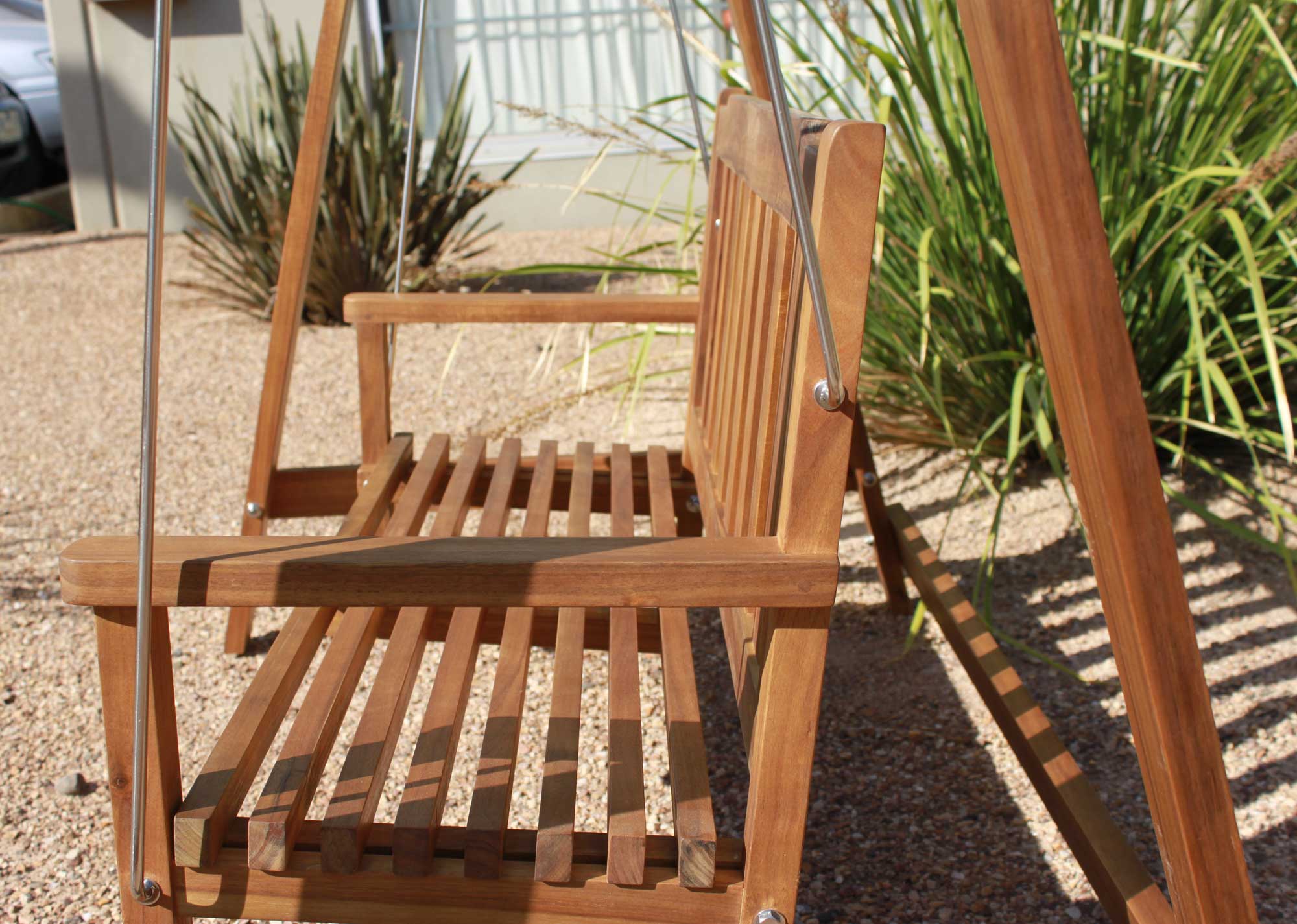Outdoor Hardwood Garden Swing