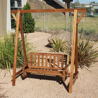Outdoor Hardwood Garden Swing