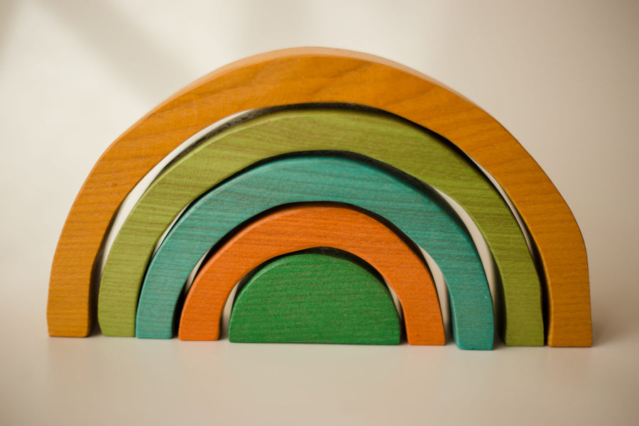 Small Color Rainbow Block Set - SM Everyday Living