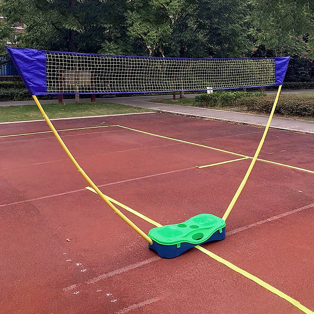 Folding Portable Badminton Combo Set Volleyball Net Outdoor Sports - SM Everyday Living